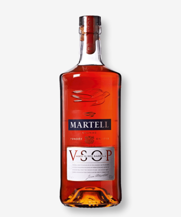 MARTELL VSOP AGED IN RED BARRELS COGNAC