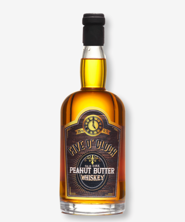 FIVE O'CLOCK OLD OAK PEANUT BUTTER WHISKEY