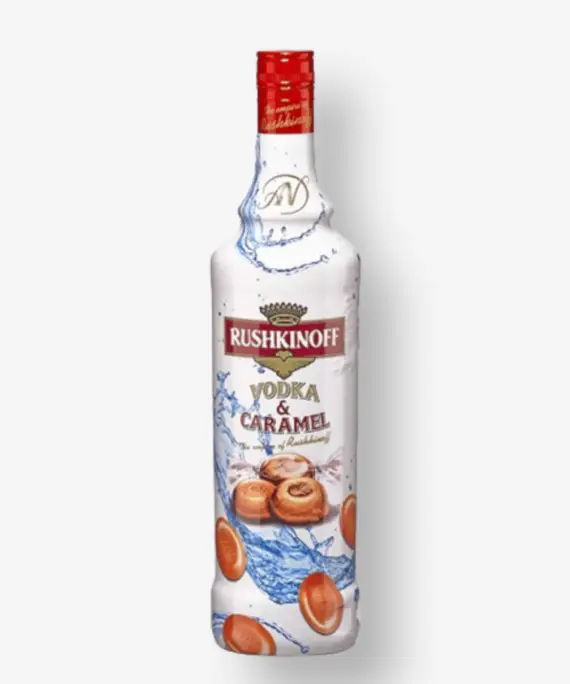 RUSHKINOFF CARAMEL VODKA