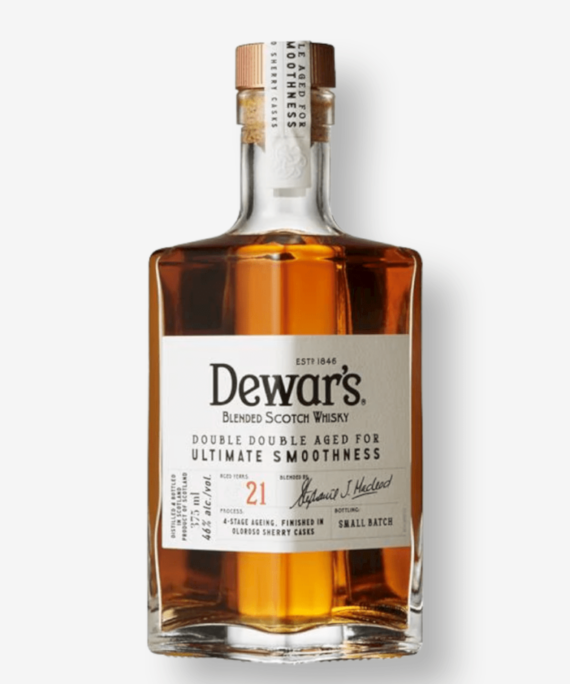 DEWAR'S DOUBLE DOUBLE AGED 21 YEARS