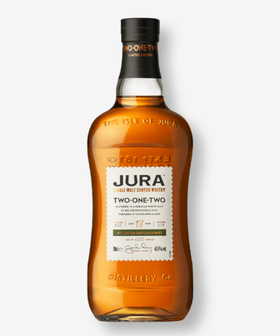 JURA 13 YEARS OLD TWO-ONE-TWO SINGLE MALT