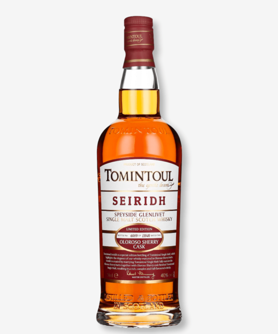 TOMINTOUL SEIRIDH OLOROSO SHERRY CASK LIMITED EDITION