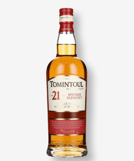 TOMINTOUL 21 YEARS OLD SINGLE MALT