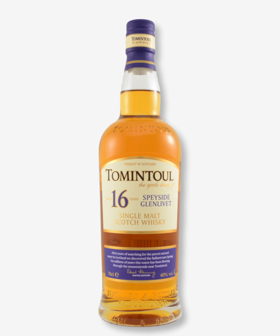 TOMINTOUL 16 YEARS OLD SINGLE MALT