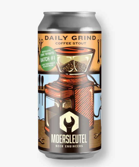 MOERSLEUTEL DAILY GRIND BATCH #1 COFFEE STOUT 0,44 L