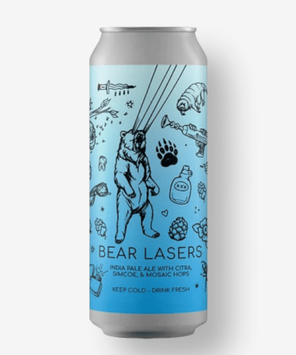 HIDDEN SPRINGS BEAR LASERS IPA