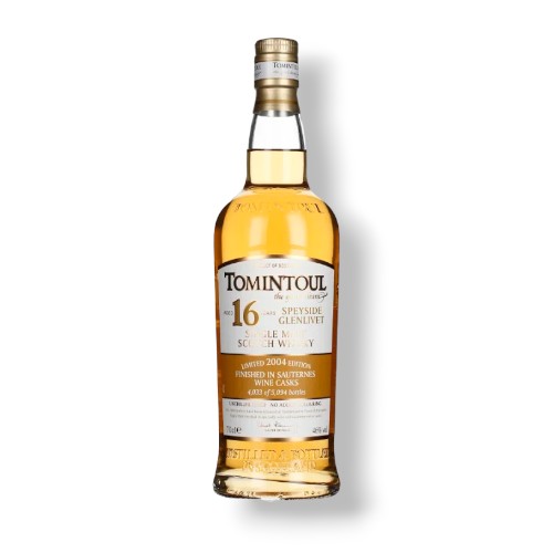 TOMINTOUL 16Y FINISHED IN SAUTERNES
