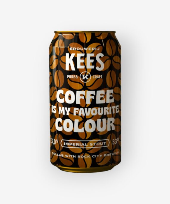 BROUWERIJ KEES COFFEE IS MY FAVOURITE COLOUR