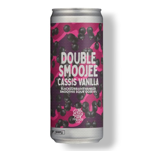 FRIENDS CO. DOUBLE SMOOJEE CASSIS VANILLA 33CL
