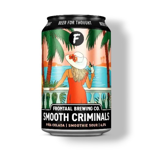 FRONTAAL SMOOTH CRIMINALS PIÑA COLADA 33CL