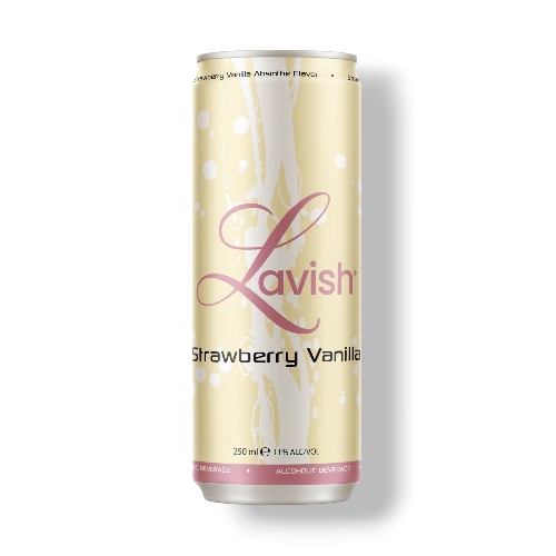 LAVISH STRAWBERRY VANILLA 25CL