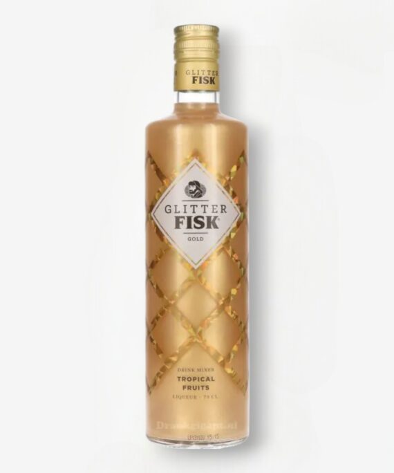 GLITTER FISK GOLD