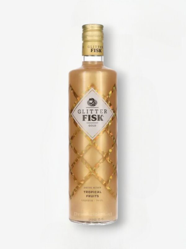 GLITTER FISK GOLD