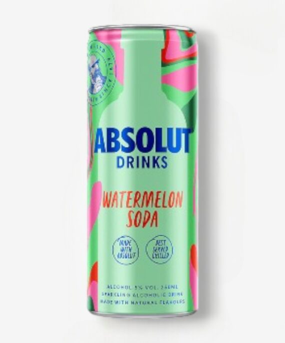 ABSOLUT WATERMELON SODA BLIK