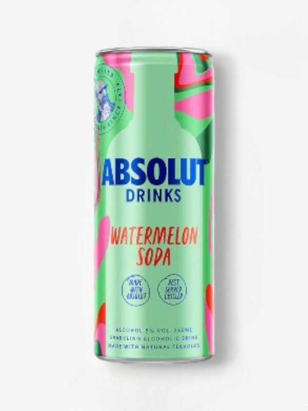 ABSOLUT WATERMELON SODA BLIK