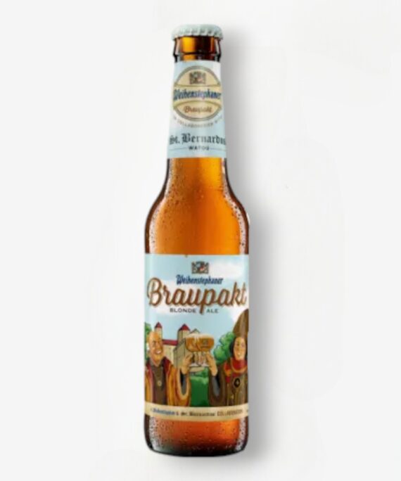 WEIHENSTEPHANER BRAUPAKT BLONDE ALE 33CL