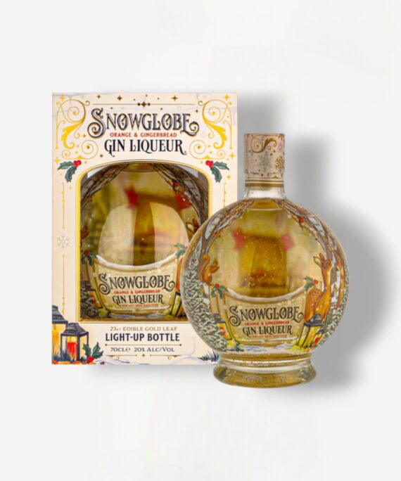 SNOW GLOBE GIN GINGERBREAD