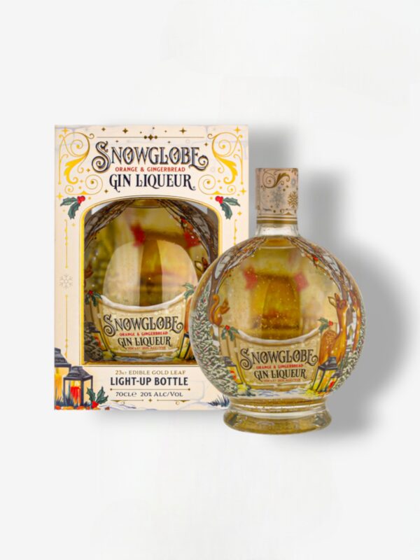 SNOW GLOBE GIN GINGERBREAD