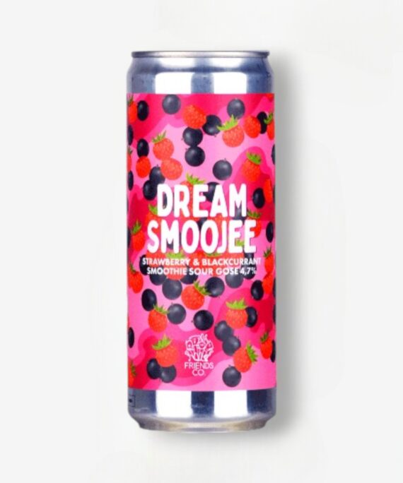 FRIENDS CO DREAM SMOOJEE STRAWBERRY & BLACKCURRANT 33CL