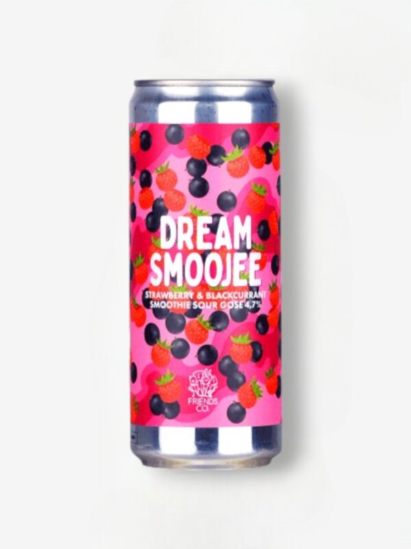 FRIENDS CO DREAM SMOOJEE STRAWBERRY & BLACKCURRANT 33CL