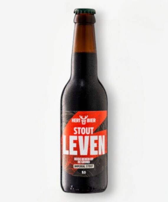 HERT BIER STOUT LEVEN 33CL