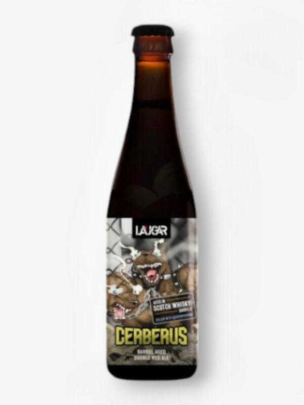 LAUGAR CERBERUS BARREL AGED DOUBLE RED ALE