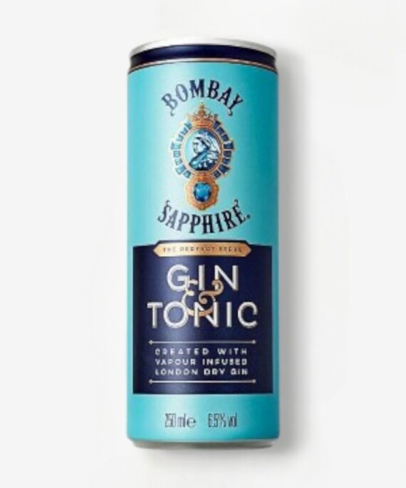 BOMBAY SAPPHIRE GIN & TONIC