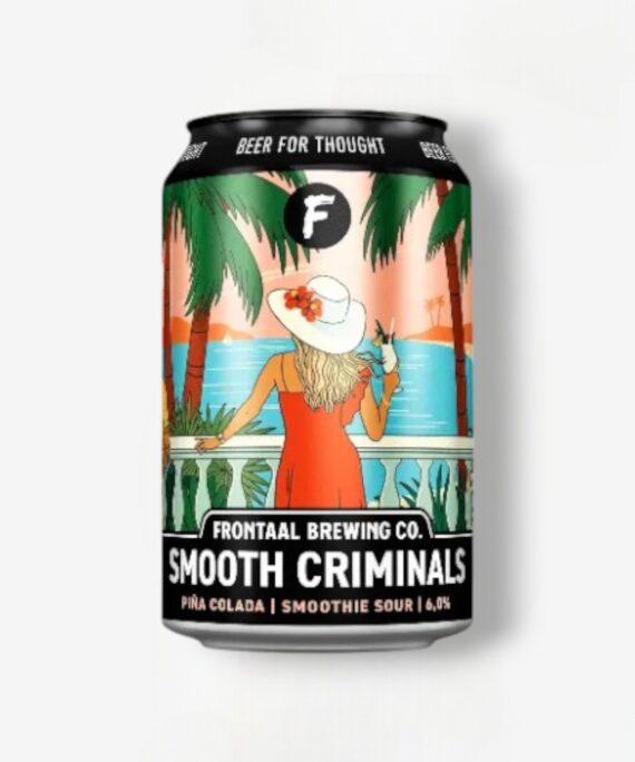 FRONTAAL SMOOTH CRIMINALS PIÑA COLADA 33CL