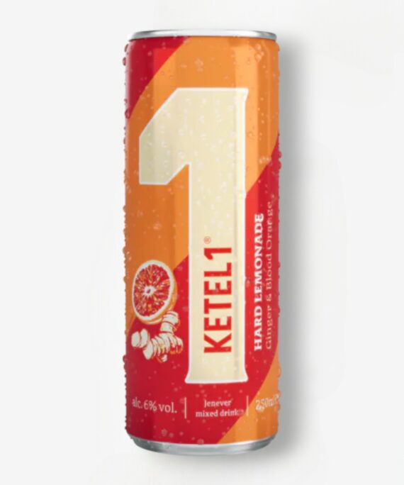 KETEL 1 HARD LEMONADE GINGER & BLOODORANGE 250 ML