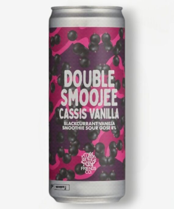 FRIENDS CO. DOUBLE SMOOJEE CASSIS VANILLA 33CL