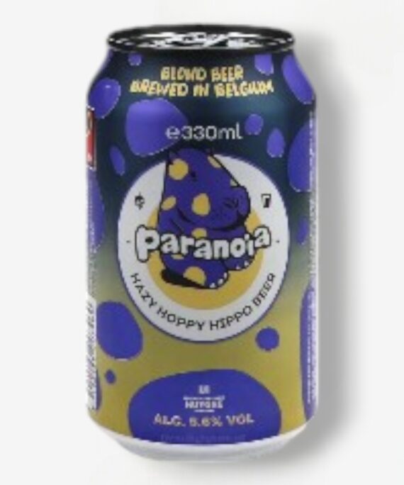 PARANOIA HAZY HOPPY HIPPO BEER