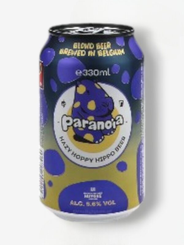 PARANOIA HAZY HOPPY HIPPO BEER