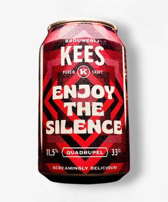 KEES ENJOY THE SILENCE QUADRUPPLE 33CL - Simons Kaas & Noten