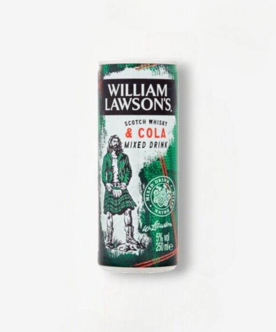 WILLIAMS LAWSON'S WHISKY AND COLA