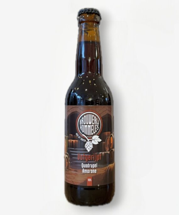 BROUWERIJ HOMMELES VATGERIJPT QUADRUPEL AMARONE 33CL