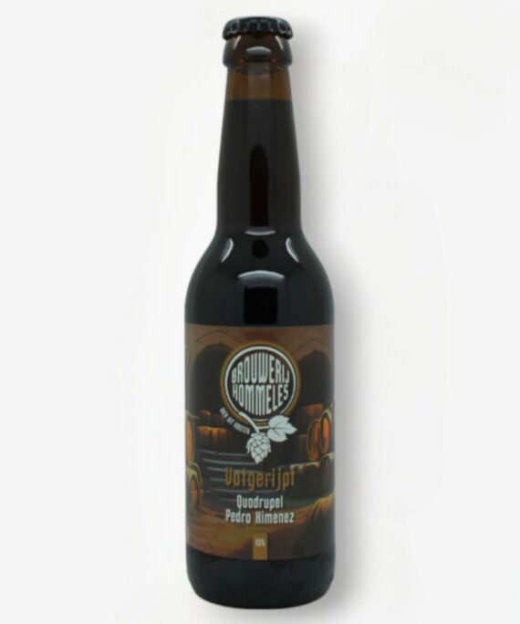 BROUWERIJ HOMMELES VATGERIJPT QUADRUPEL PEDRO XIMENEZ 33CL