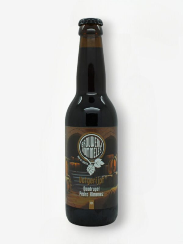 BROUWERIJ HOMMELES VATGERIJPT QUADRUPEL PEDRO XIMENEZ 33CL