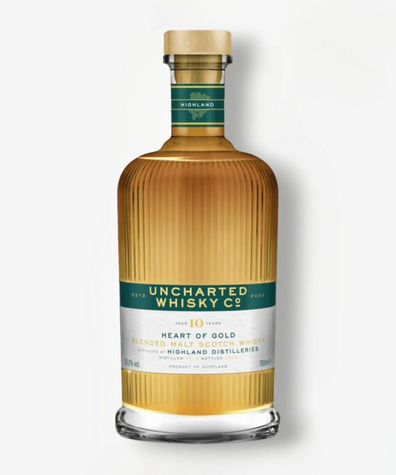 UNCHARTED WHISKY 10 YEARS HEART OF GOLD 70CL