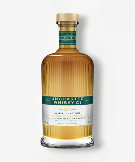 UNCHARTED WHISKY 34 YEARS A GIRL LIKE YOU 70CL