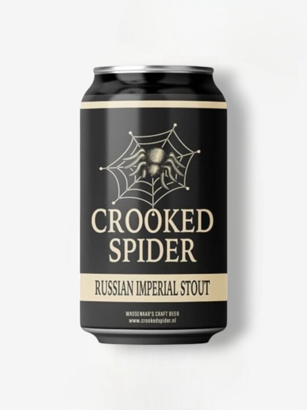 CROOKED SPIDER RUSSIAN IMPERIAL STOUT 33CL