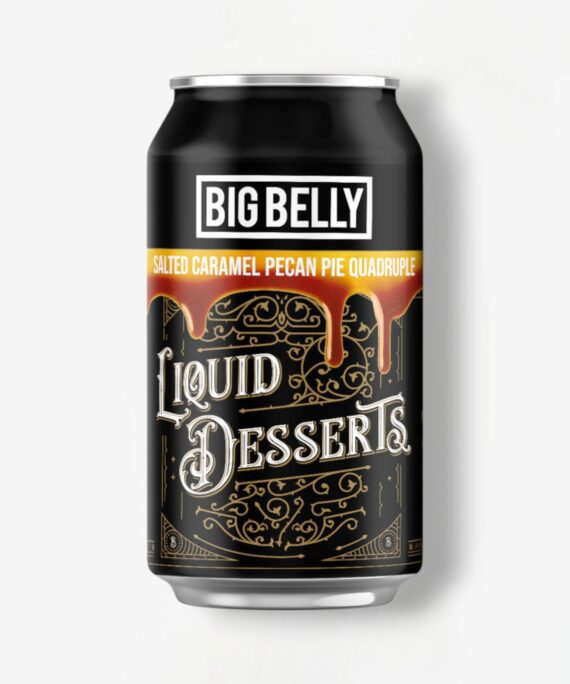 BIG BELLY LIQUID DESSERTS SALTED CARAMEL 33CL