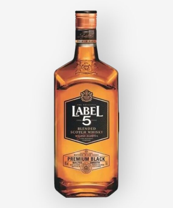 LABEL 5 Scotch Whisky Premium Black 0,70 ltr.