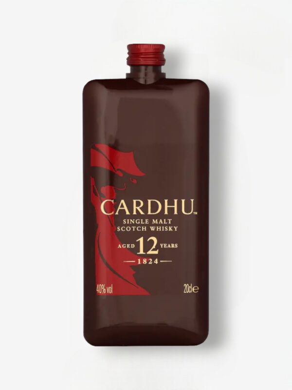 CARDHU POCKET SCOTCH 12YEARS 20CL