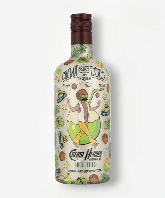 CREAM HEROES COCONUT 70CL