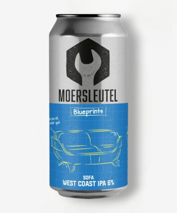 MOERSLEUTEL BLUEPRINTS SOFA 44CL