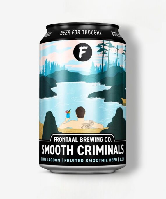 FRONTAAL SMOOTH CRIMINALS BLUE LAGOON 33CL