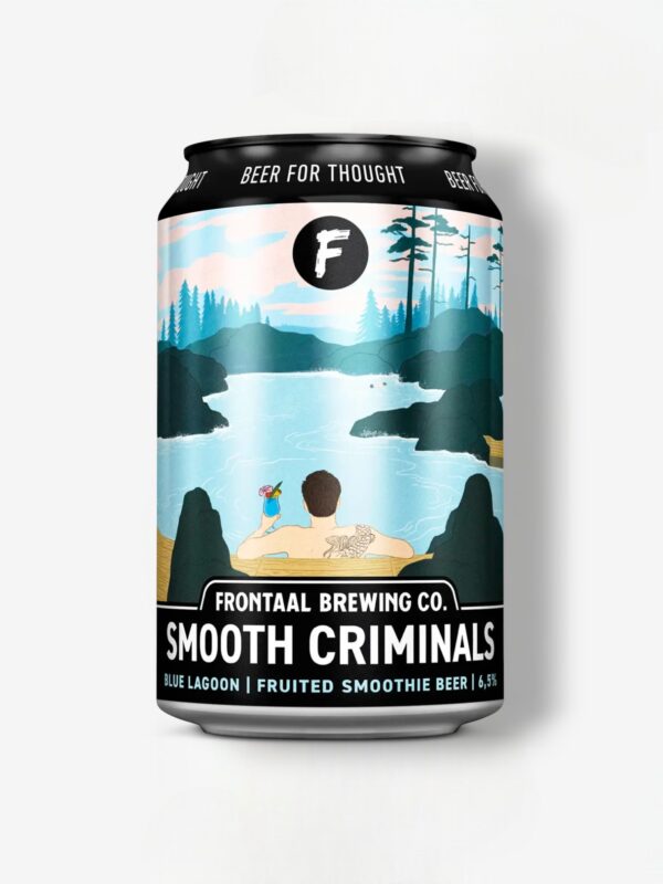 FRONTAAL SMOOTH CRIMINALS BLUE LAGOON 33CL