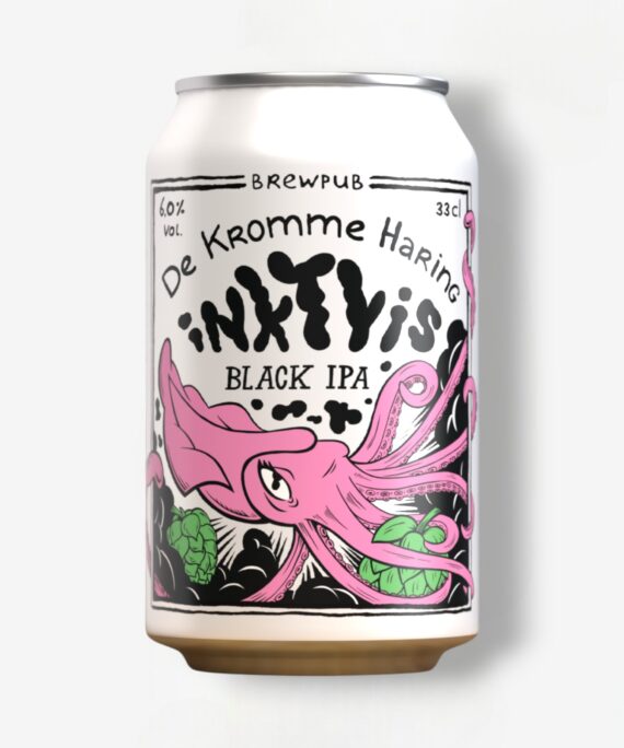 DE KROMME HARING INKTVIS 33CL