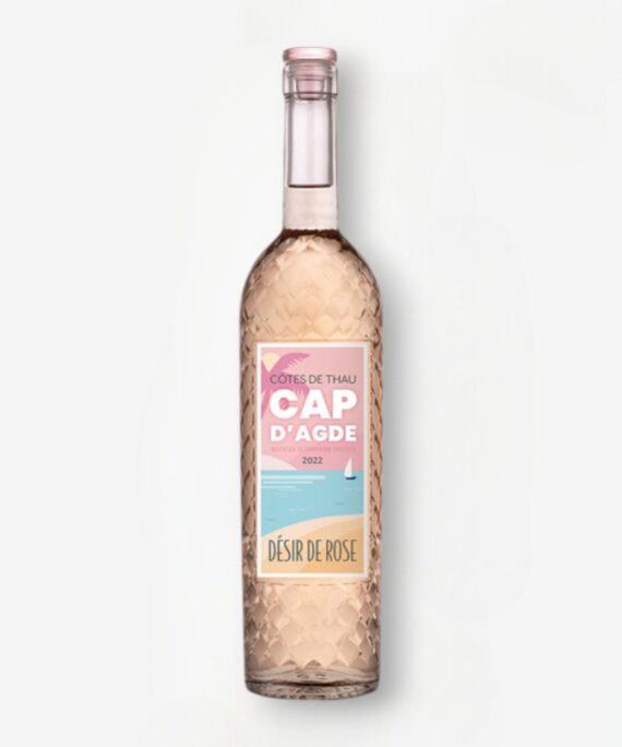 CAP D'AGE DESIR DE ROSE 75CL