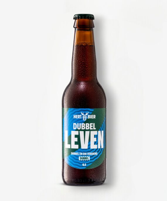 HERT BIER DUBBEL LEVEN 33CL